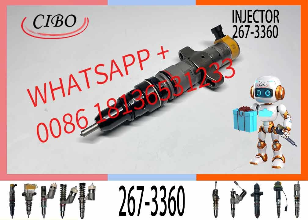 267-3360 первоначальный и новый инжектор топлива частей двигателя дизеля C7 C9 267-3360 для   236-0962 188-8739