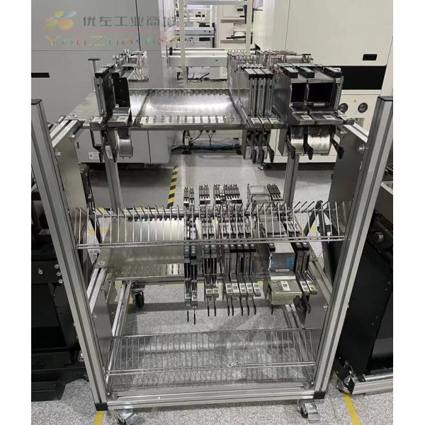 Aluminum Feeder Storage Cart for Panasonic CM402/602/NPM SMT Pick and Place Machines