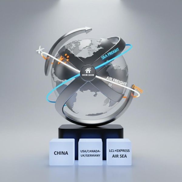 International Freight Forwarder with Door-to-Door Service Double Clearance and Tax-Included DDP Shipping