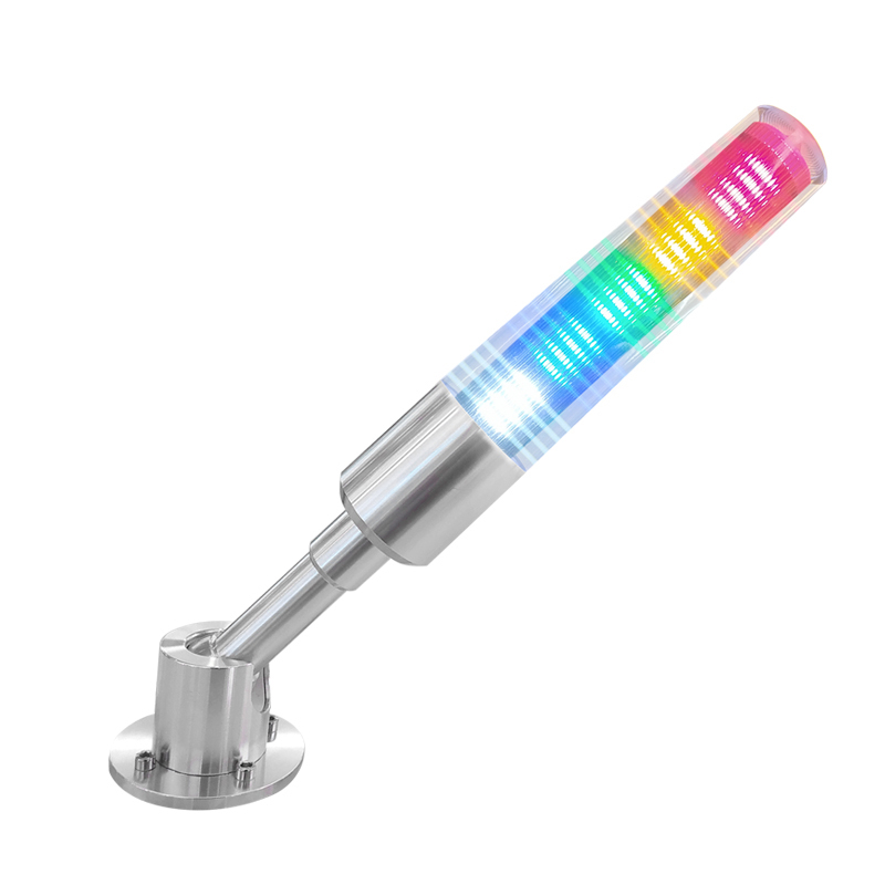 ONN-M4S-F Aluminum Body Stack Light With Buzzer Flexible Mount CNC Equipment
