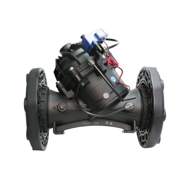 6In Industrial Nylon Solenoid Valve, Ultra-High Flow Hydraulic Diaphragm Valve for Large Scale Irrigation & Commercial Landscape