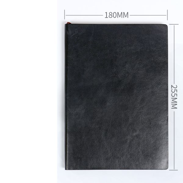2022 Custom Logo Pu Leather Softcover Notebook Journal for Daily Weekly Monthly Planner