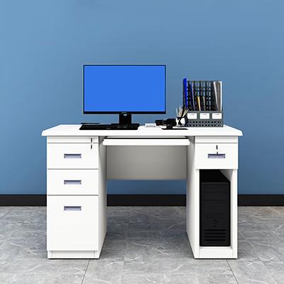 Mesa e cadeira de escritório de aço espessado personalizável com certificação ISO