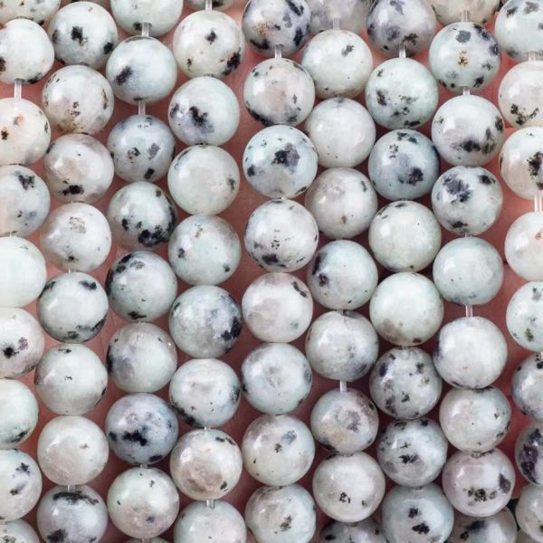 8 мм полированный натуральный киви Яспировые бусины Изготовление ювелирных украшений Ожерелье Браслет Серёжка