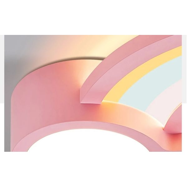 Princess Room Light Fixtures Bedroom And Warm Simple Cartoon rainbow ceiling light(WH-MA-300)