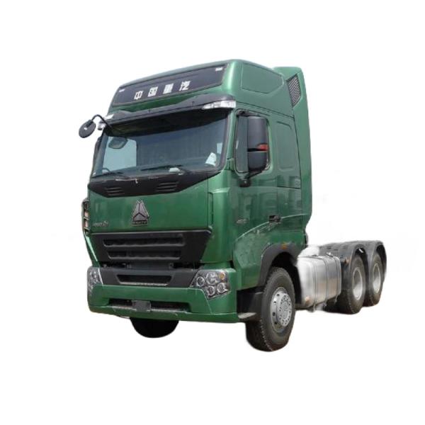 Sinotruk HOWO A7 Truck Head 371HP 6X4 Tractor Head com Trailer 10 Wheeler Truck