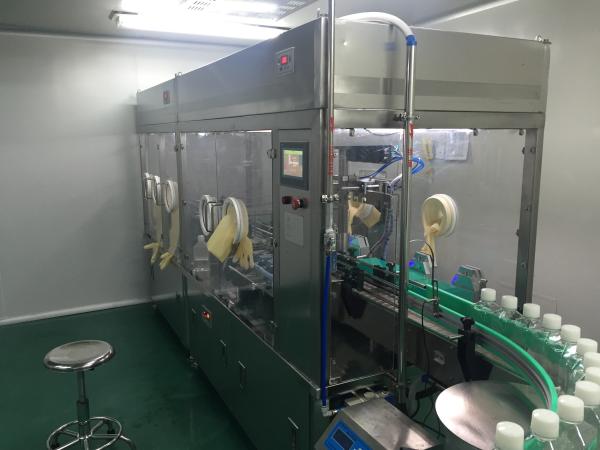 Large Capacity Liquid Filling Machine , Juice Production Line Low Noise