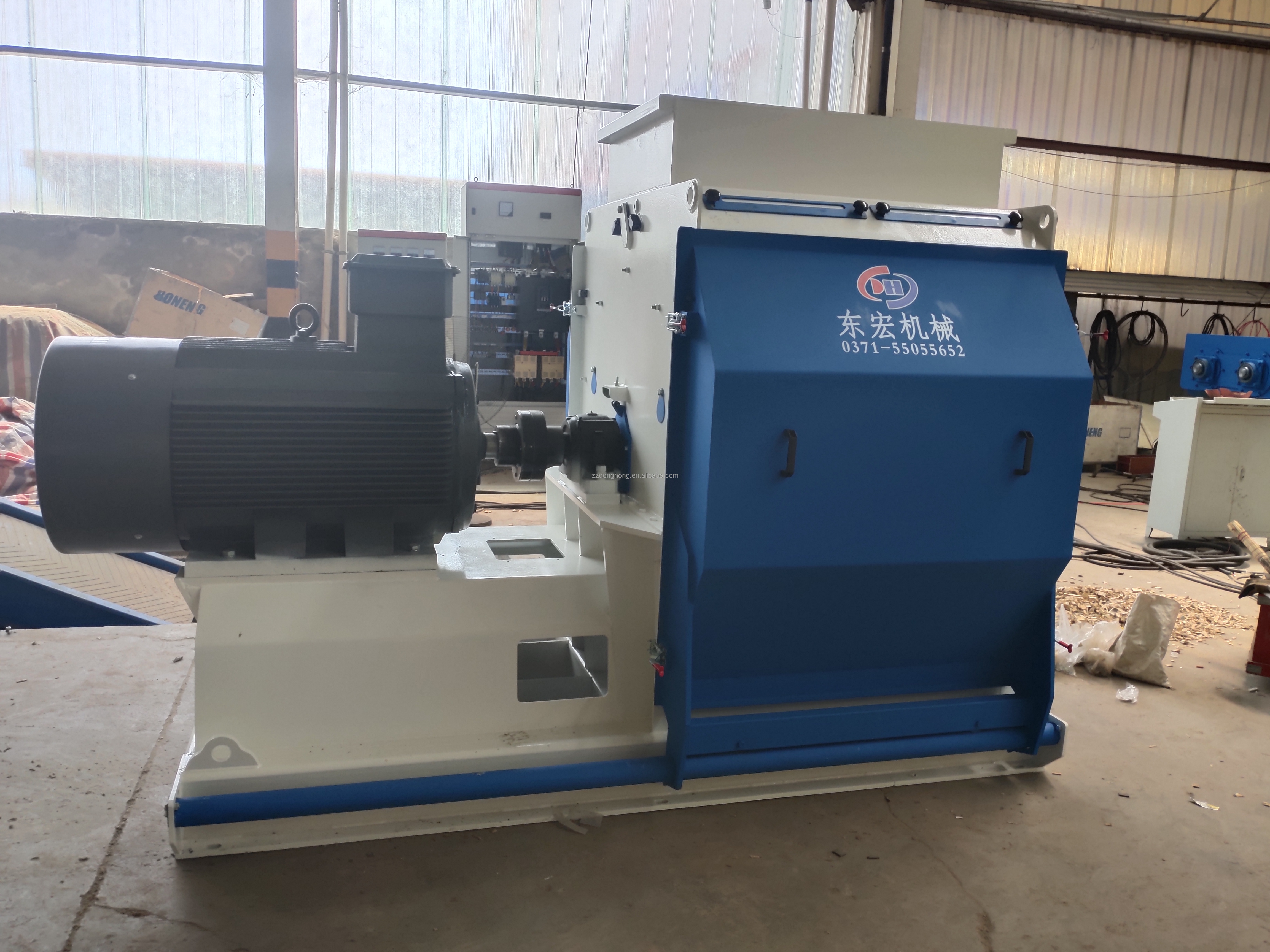 High Productivity Thickening Hammer Crusher for Food Waste and Bone Disintegrating
