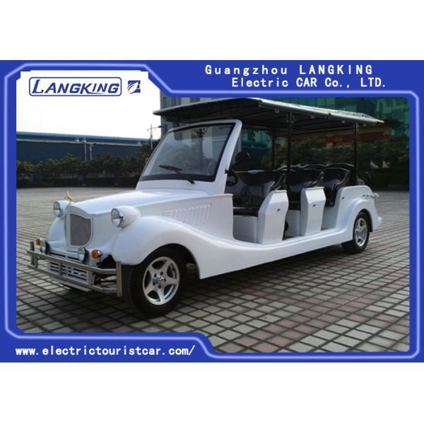 Приведенное в действие электрическое 11 тележке гольфа автомобиля человека классической с крутой крышкой аксессуаров стиля