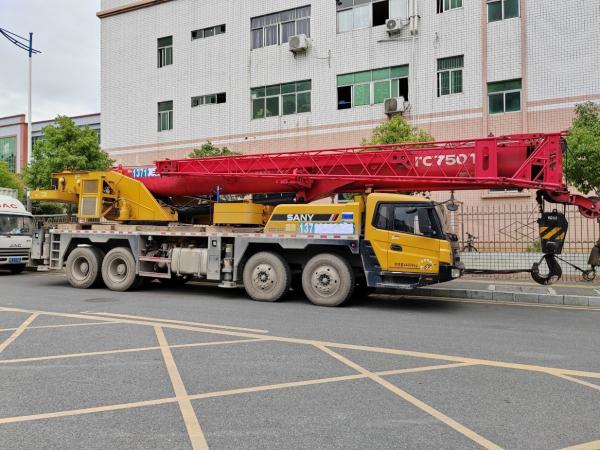 Crane mobile de 55 t 2019 camion de grue d'occasion en bon état Stc550t
