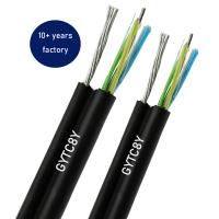 GYTC8Y G652D de modo único Figura 8 Autoportante 4 6 8 10 12 24 48 96 144 Cable de fibra óptica central
