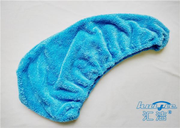 Purple 80 % Polyester Microfiber Towels For Hair ,  Hair Wrap Turban