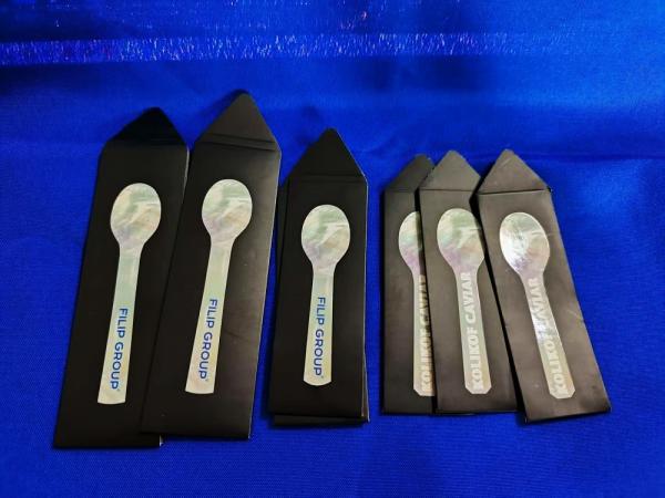 2024 New Design Caviar mop spoon packaging Box With Logo different sizes available