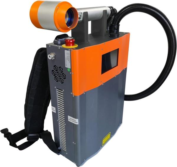 100w 200w 300w Handheld Metal Steel Iron Fiber Laser Cleaner for Rust Removal and Paint Cleaning Cypcut Control System