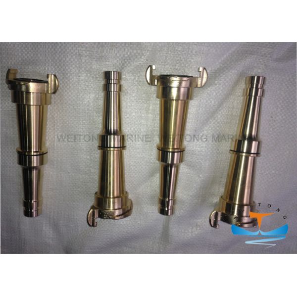 USA Type Brass Jet Nozzle 50mm Water Inlet Durable Lightweight Construction