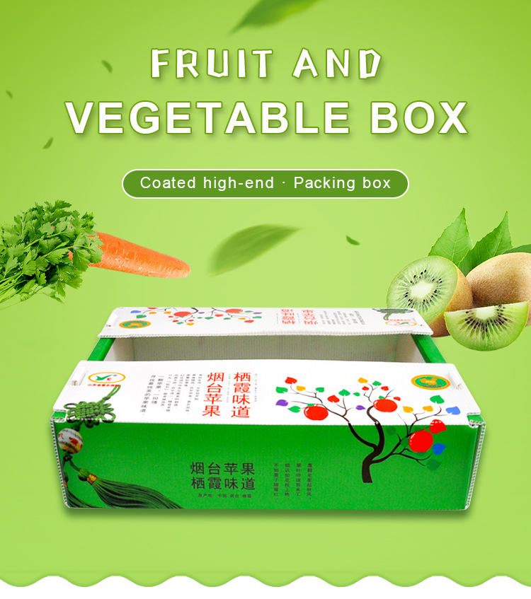 Плод гофрировал коробку рифленого листа PP брокколи пластиковой упаковки