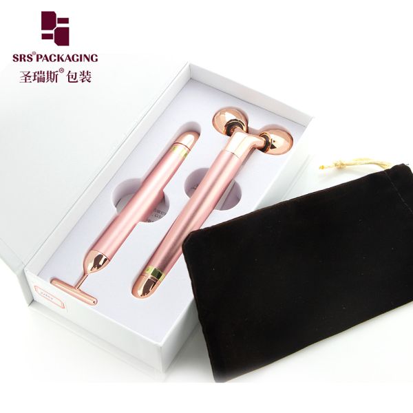luxury cosmetic tool set Y and T shape vibrating massage face-lifts energy beauty bar