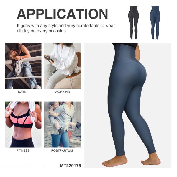 2023 Moda Mulheres Body Shaper Shapewear Jeans Calças 77% Nylon 23% Tecido Elastano
