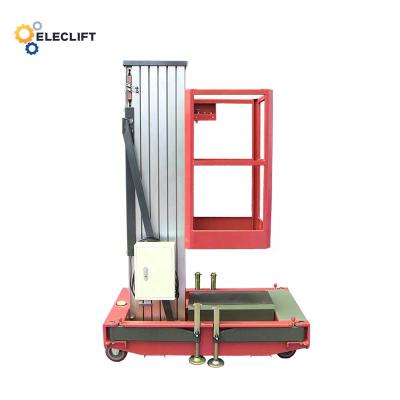 Aluminium Alloy Lifting Platform Scissor Lift Single Man 6m-18m