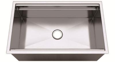 Dissipador de aço inoxidável de 304 Undermount, bancas da cozinha rápidas do luxo da drenagem