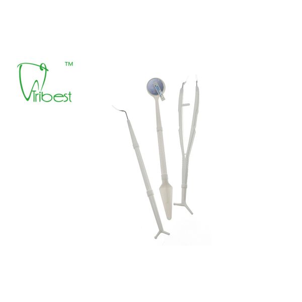 Plastic 3 In 1 Disposable Dental Kit For Examination 3in1 Dental Kit