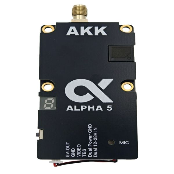 80 Channels Akk Drone Race Vtx 5.8GHz 5 Watt 12-28V For Stable Signal