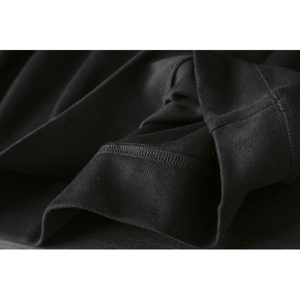 O-Neck Embroidered Men's Round Collar Sweater Terry Pullover Unlined and Workmanship