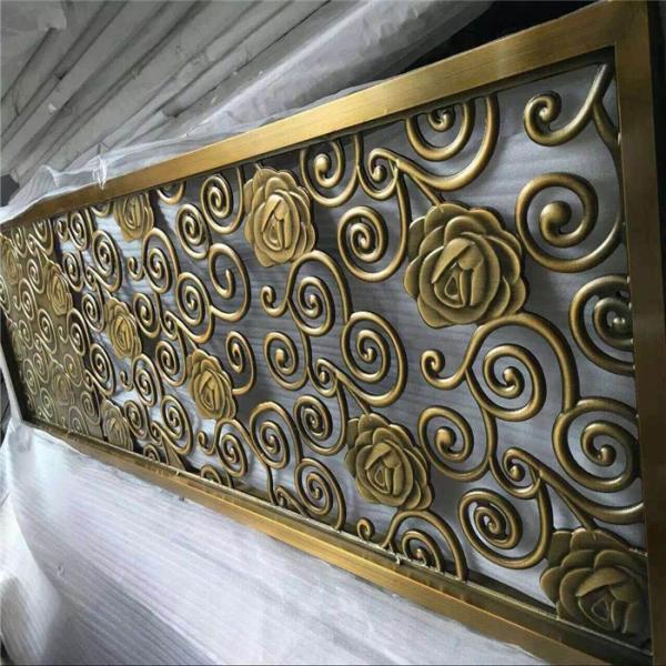aluminium perforated carved decorative metal panel for fence, screen, wall,room divider,facade