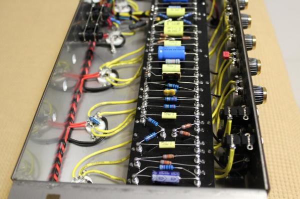 Marshall Style JTM45 Hand Wired All Tube Guitar Amplifier Head Chassis with Ruby Tubes 50W in Black Musical Instruments