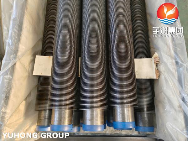 Tubes à aileron soudés à haute fréquence ASTM A106 Gr B pour chaudières de centrales électriques
