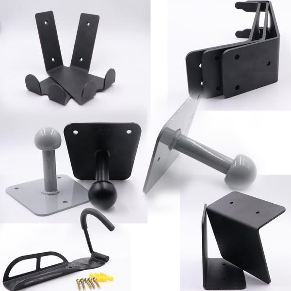 Bike Pedal Hanger Wall Mount Heavy Duty Horizontal Rack for Garage Holds Up to 90 lbs