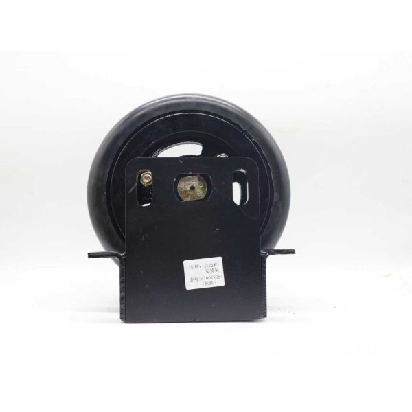 Zoomlion Sanitation Vehicle Parts: Black Travel Wheel Assembly for Mounting Frames, Sweeper Suction Nozzles & Solid Travel Wheels