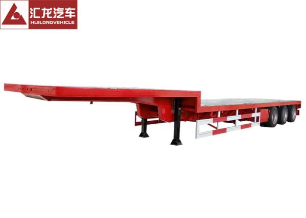 Wind Blade Heavy Equipment Trailer Extendable Drop Deck For Cargo Tranportation