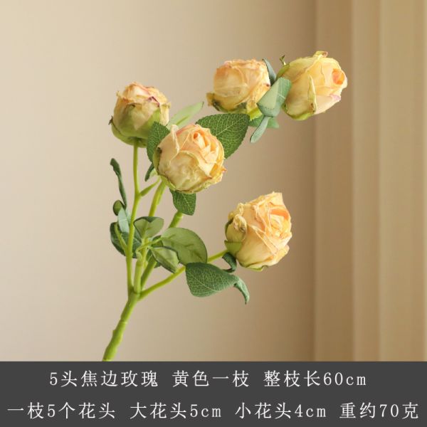 Personalized Artificial Silk Rose Flower Decoration for All Festivals and Celebrations