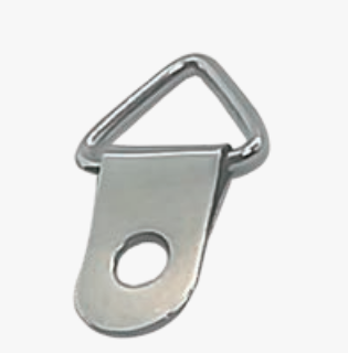 Single Hole Triangle D Ring Hanger 20mm Center Distance Stable Load Capacity