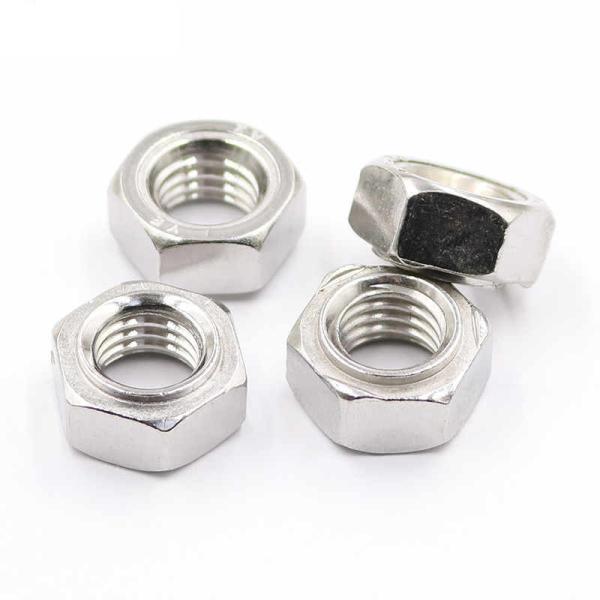 Durable Hexagon Head Nut 1/4 Inch Zinc Plated Nut Grade 4.8 2B Thread Class