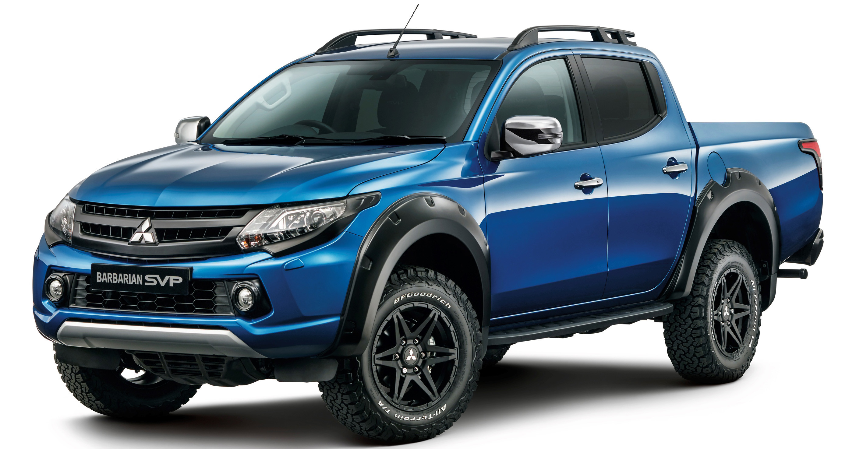 Флешки фендера на колесах для Mitsubishi Triton L200 2015 2018