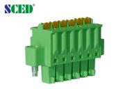 Zócalos femeninos 300V 2P - conector del bloque de terminales de 20P Screwless para el sitio de servidor
