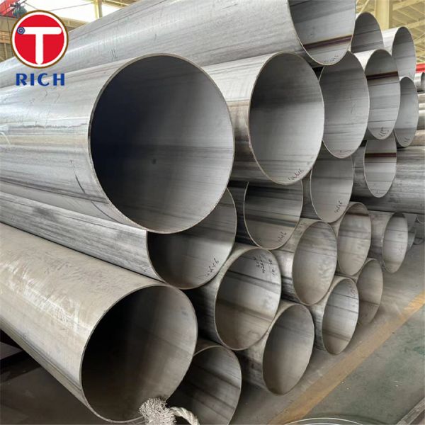 EN 10296-2 X2CrNi12 Tubos redondos soldados Tubos circulares de acero soldados para ingeniería general