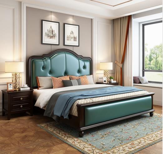 Wood Home Modern Bed Furniture Contemporary Platform Bed Customized