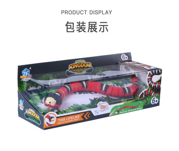 Remote-Controlled Rattlesnake Prank Toy ther Remote Distance Feature and Unique