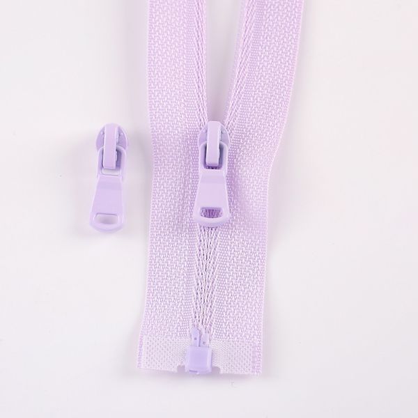 #3 Reversible Nylon Plastic Zipper Sliders Luxury Finishes For High End Brands