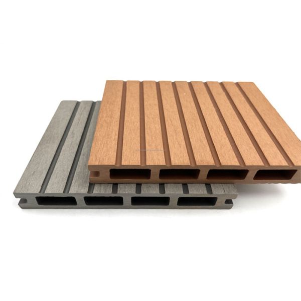 WPC Capped Embossed Composite Hollow Decking Outdoor Decking