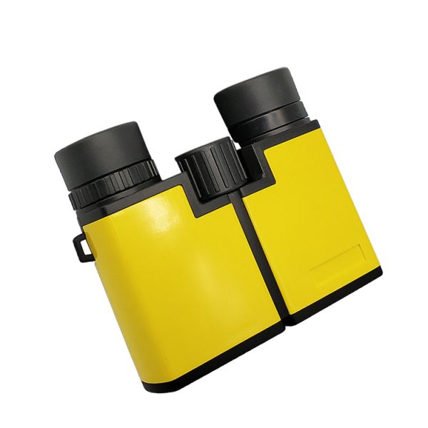 High Resolution 10x22 Kids Toy Binoculars Bak4 Prism Portable Wide Angle