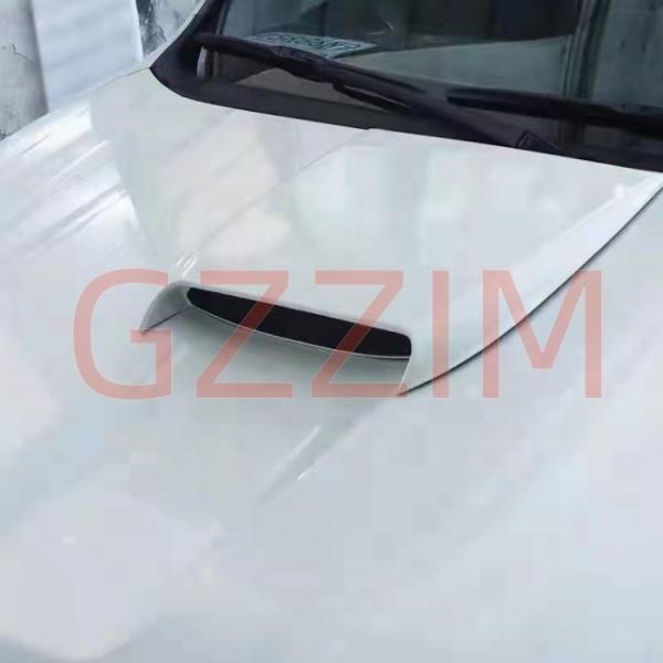 Gloss preto plástico frontal capô scoop Para Toyota Land Cruiser Prado FJ150 2018