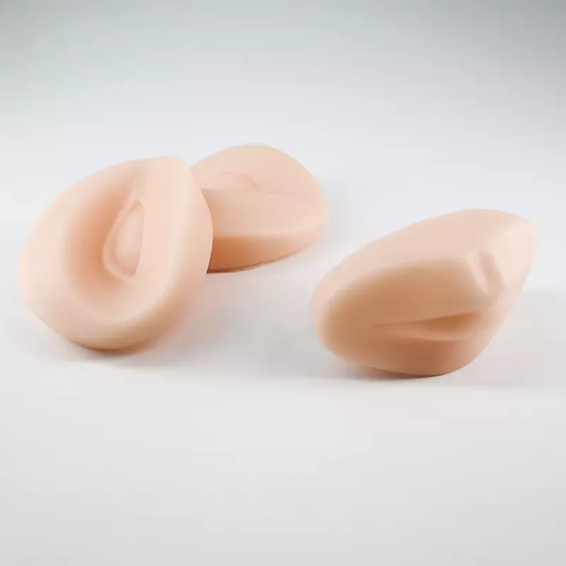 el labio de las cejas de la piel de la práctica del tatuaje 3D ejercita 90 gramos del maquillaje de cabezas del silicón