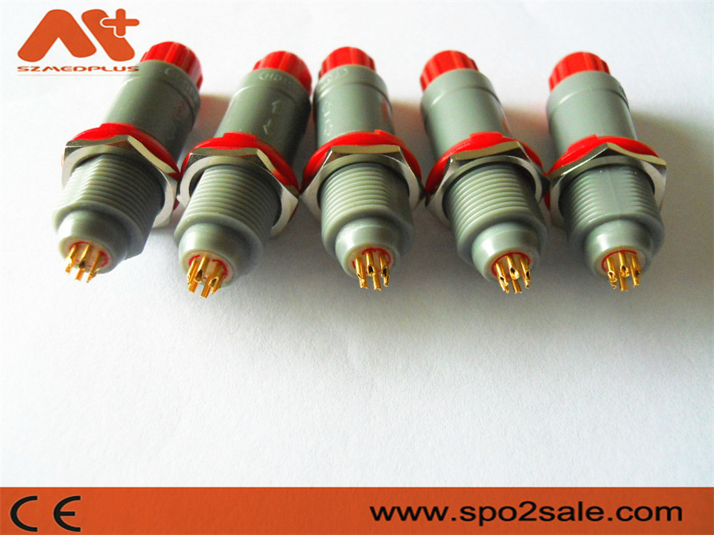 6 ABS медицинских соединителей Pin пластиковых удваивают ключ 60 для Spo2 ECG