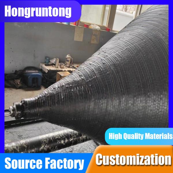 Inflatable Marine Airbags Excellent Elasticity Easy To Operate High Pressure Resistance