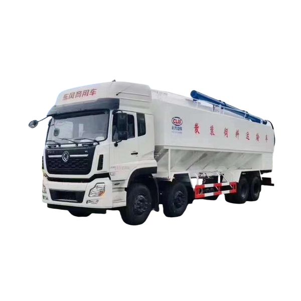 Транспортный грузовик для перевозки продуктов питания для животных Dongfeng 7700*2500*3550mm Euro 5 Грузовик для сброса сырьевых кормов