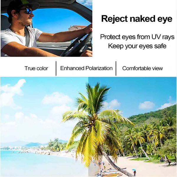1080P Bluetooth Video Sunglasses With UV Protection Safety Lenses Music Photo Recording